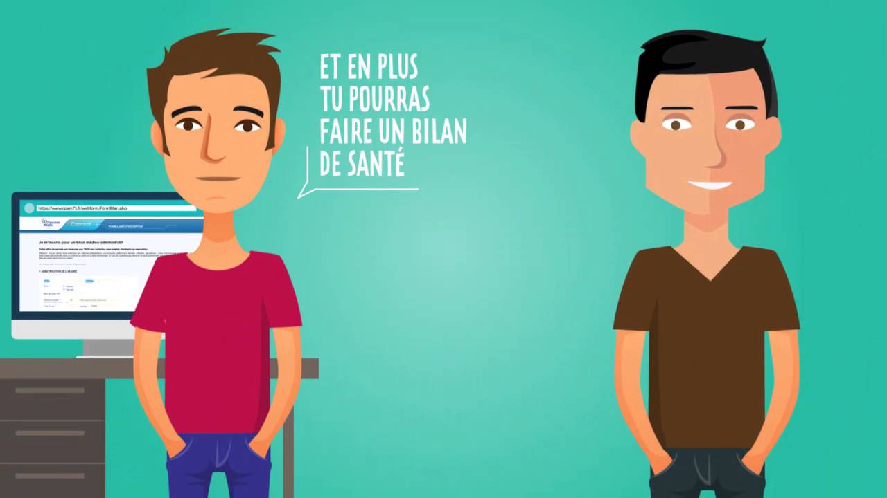 Mes 1ères fois avec l'Assurance Maladie : Je m'inscris à un bilan médico administratif