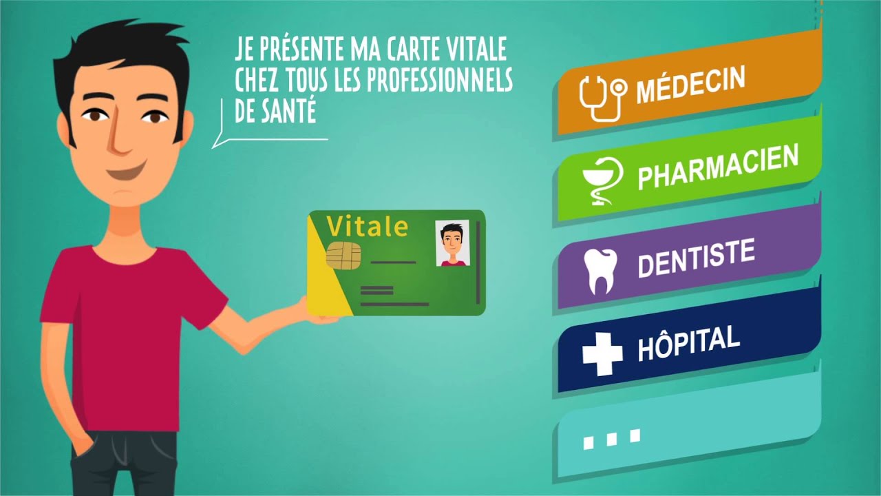 Mes 1ères fois avec l’Assurance Maladie « à 16 ans, je reçois ma carte Vitale »