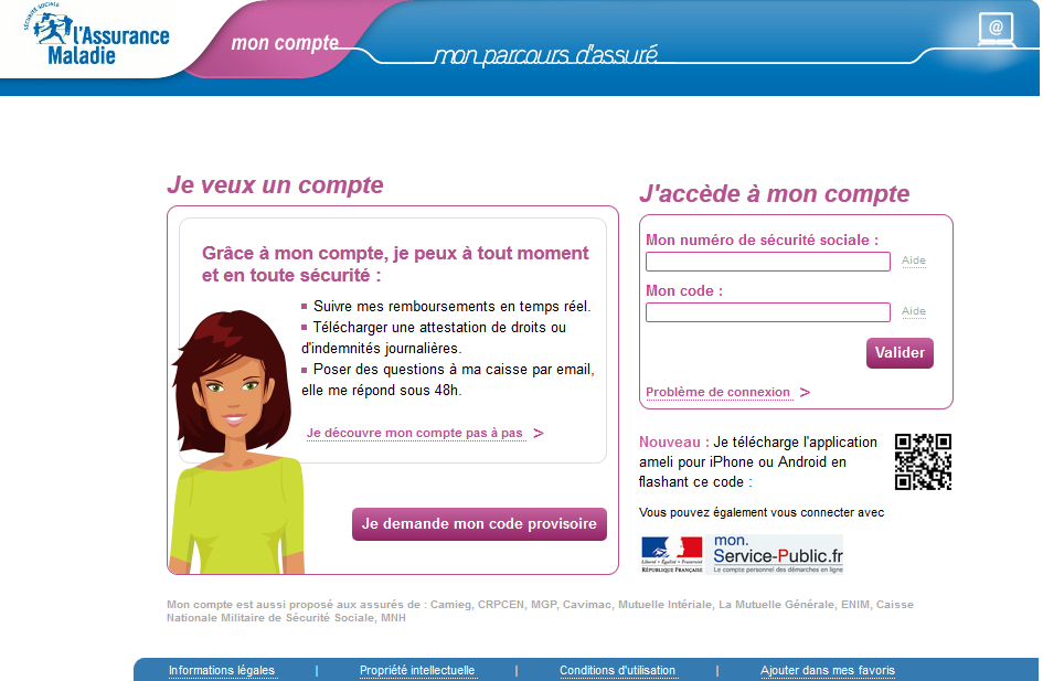 Mon compte ameli, des services en ligne plébiscités par les assurés | santé  pratique Paris