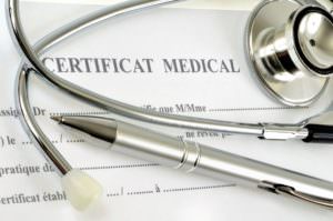 certificat médical, santé