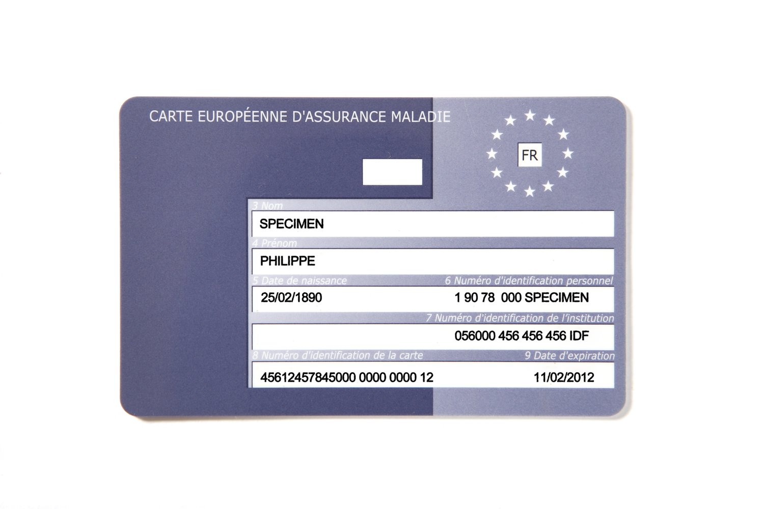 CEAM, carte européenne d'assurance maladie