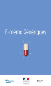 E-mémo génériques, médicament