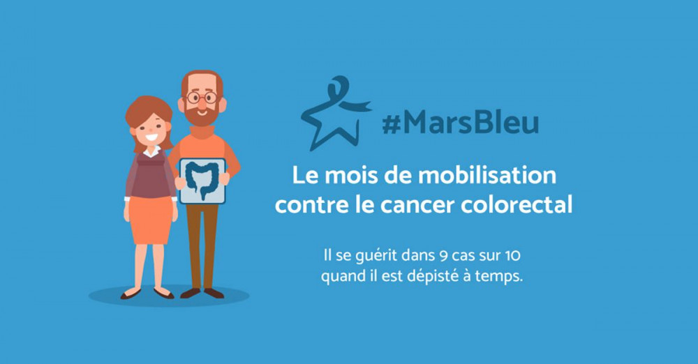 Mars Bleu : le mois de mobilisation pour le dépistage du cancer colorectal